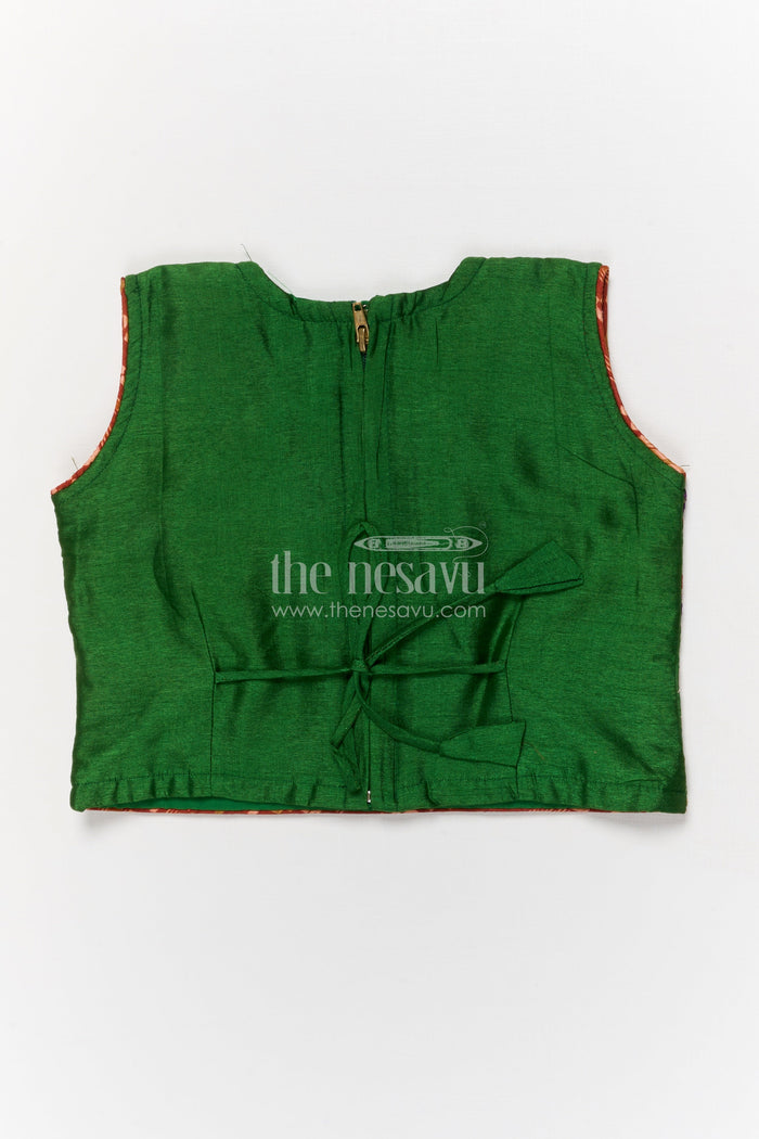 The Nesavu Girls Lehenga Choli Traditional Girls Lehenga Choli for Cultural Functions and Family Events Nesavu Nesavu traditional girls lehenga choli for family functions and ethnic celebrations