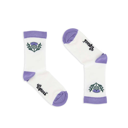 Triptoes Thistle Bamboo Ankle Socks