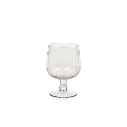 Tuscan Handmade Etched Drinkware (SINGLE) - Drinkware Sets by Carlyle Avenue