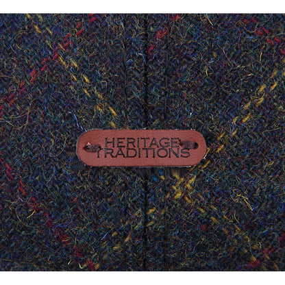 Tweed Ear Flat Cap - Padded Flat Cap with Internal Ear Flaps