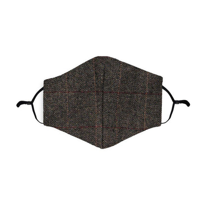 Reusable Tweed Face Masks with PM2.5 Filters | Heritage Traditions