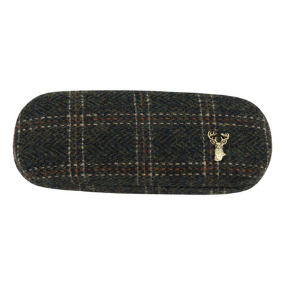Tweed Glasses Case
