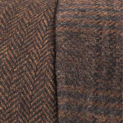Heritage Traditions Tweed Patchwork Newsboy Cap - Premium Wool Mix Hat