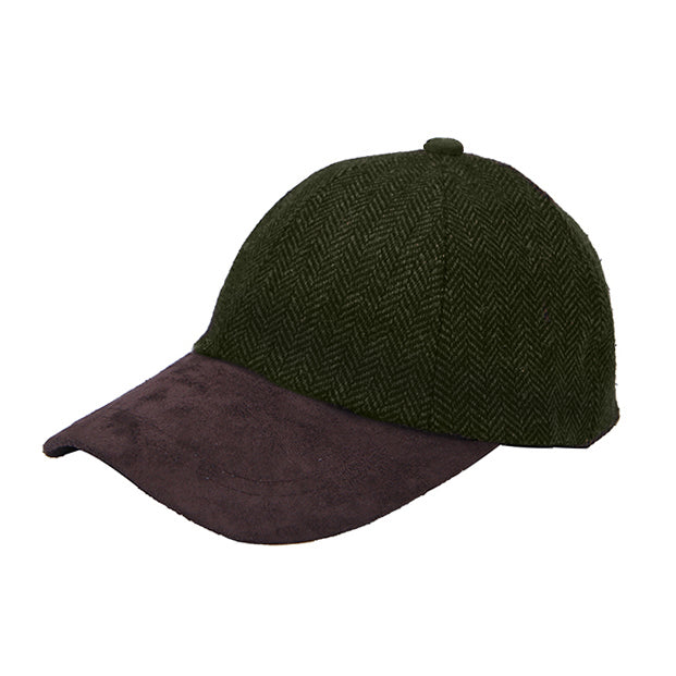 Green Herringbone