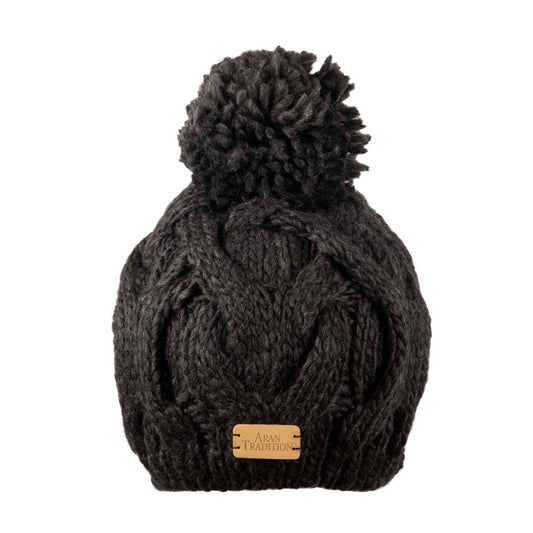 Twist Cable Pom Pom Hat Shop the Aran Traditions Twist Cable Pom Pom Hat