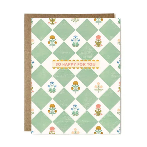 Ula Bloom - So Happy For You Card