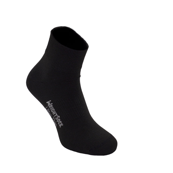 Ultra Thin, Single Layer, Quarter, Black.