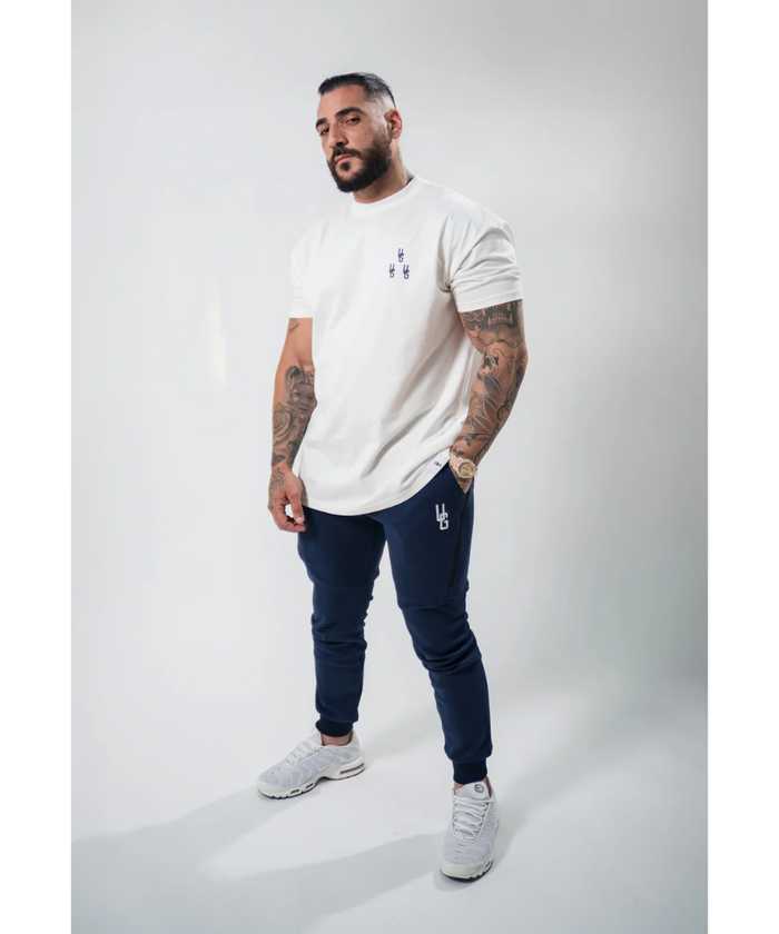 UNDRGROUND Tapered Trackies (Washed Navy)