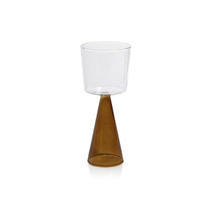 Veneto Glassware - Amber - Glassware by Carlyle Avenue