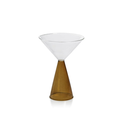 Veneto Glassware - Amber - Glassware by Carlyle Avenue