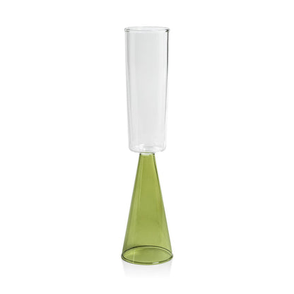Veneto Glassware - Green - Glassware by Carlyle Avenue