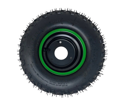 Replacement Tire + Rim | 14x4.10-6 | 14x5.00-6 | Venom 1300W ATV Green