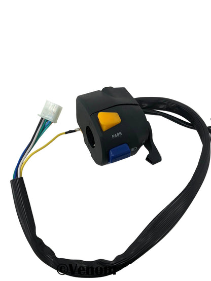 Venom X22 125cc Motorcycle | Left Combination Switch (125001066)