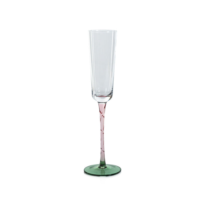 Vicenza Glassware - Green and Pink - Drinkware Sets by Carlyle Avenue