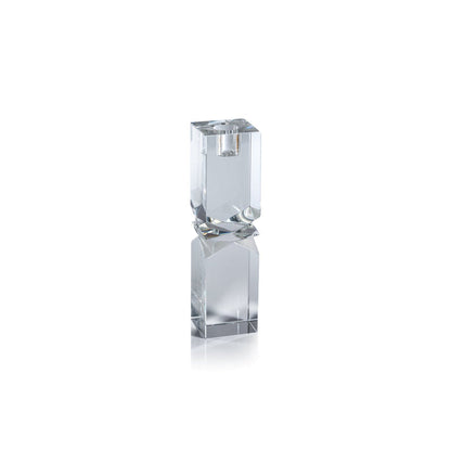 Vienna Artistry Crystal Candle Holder - Clear - Candle Holders by Carlyle Avenue