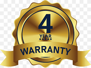 Warranty 4-Year Extended [Inclusive] Parts + Shipping Warranty