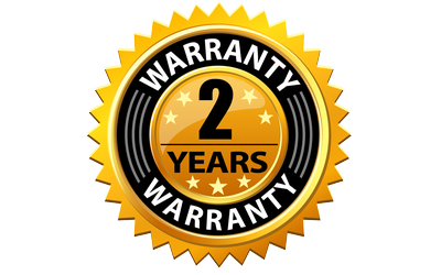 Warranty 2-Year All-Inclusive Parts + Shipping Warranty