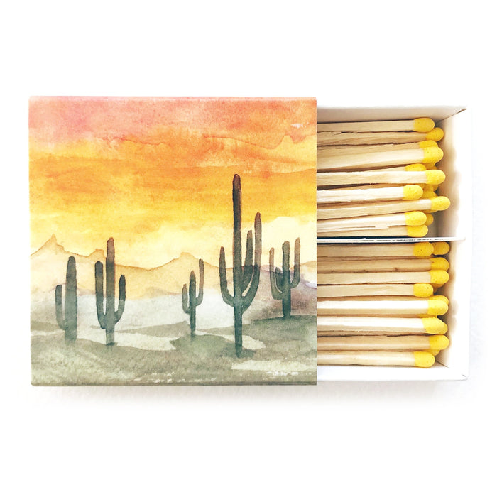 Watercolor Desert Matches - Matches by Carlyle Avenue
