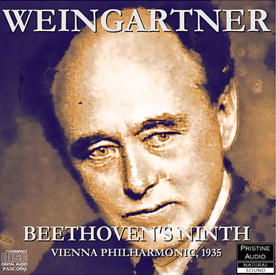 WEINGARTNER Beethoven: Symphony No. 9 'Choral' (1935) - PASC069 - CD