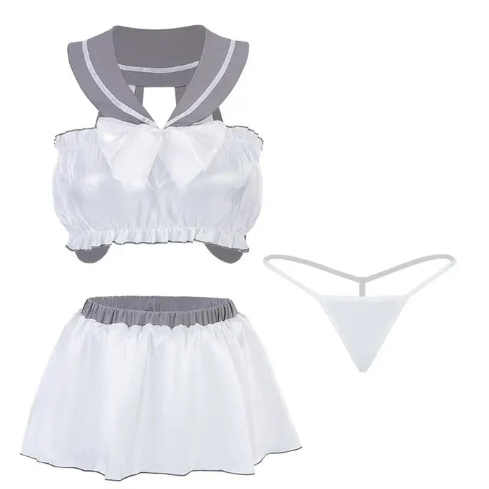 White Playboy Bunny Costume