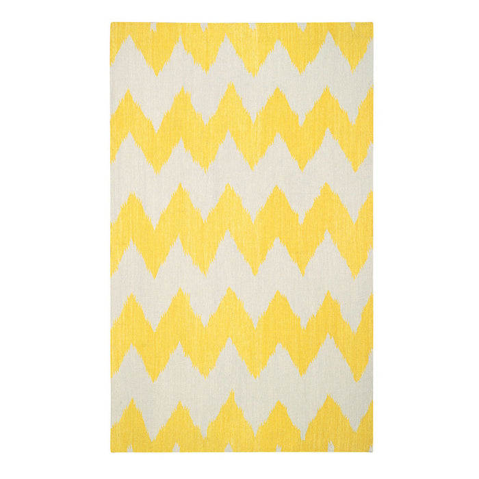 Wild Chev Leo Sun Flat Woven Rug Rectangle image
