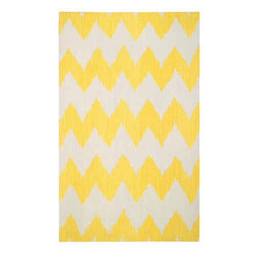 Wild Chev Leo Sun Flat Woven Rug Rectangle image
