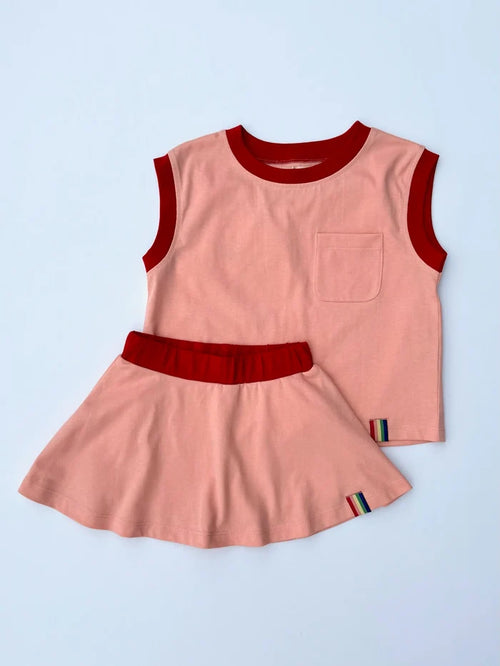 Winnie + Crew - Goldie Set in Peach