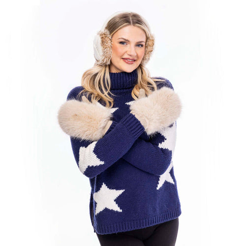 Women's Fluffy Mitts