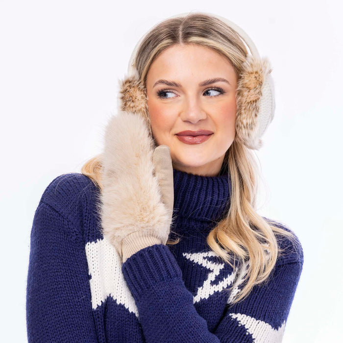 Women's Fluffy Mitts