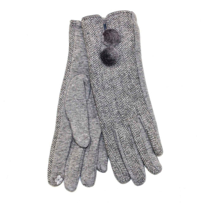 Women's Herringbone Gloves at Heritage Traditions - Stay Warm in Style