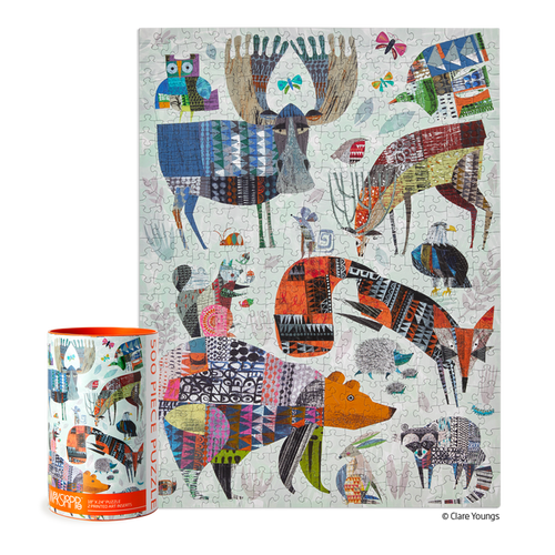 Woodland Creatures | 500 Piece Jigsaw Puzzle