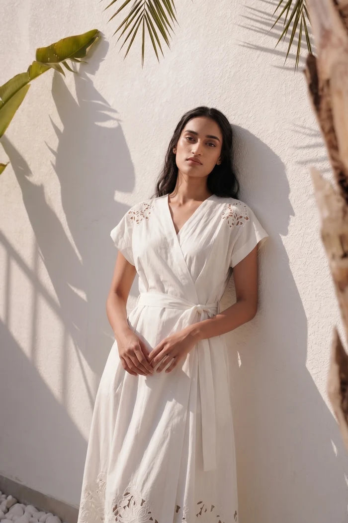 ZORA OPENWORK DRESS